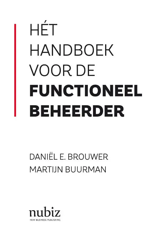 Hét handboek voor de functioneel beheerder