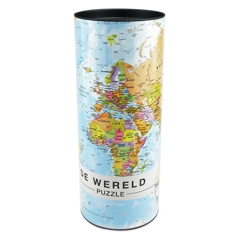 Wereld puzzel mi