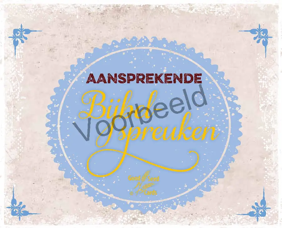 Aansprekende Bijbelspreuken-Neerzetboek