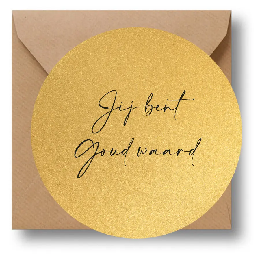 Cirkelcadeau meer dan overwinnaar