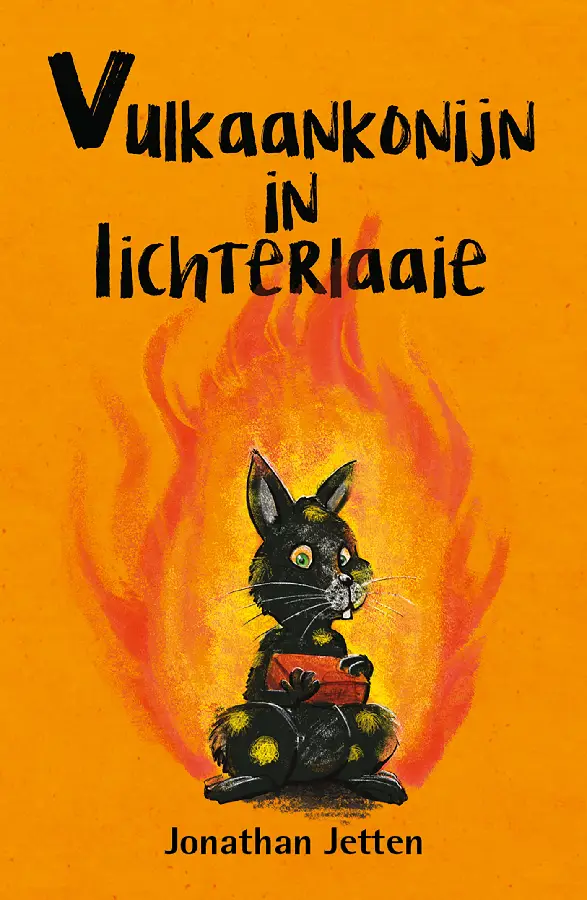 Vulkaankonijn in Lichterlaaie