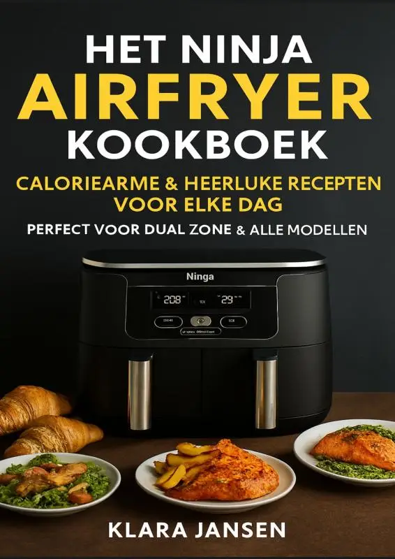 Het Ninja Airfryer Kookboek - Caloriearme & Heerlijke Recepten voor Elke Dag Perfect voor Dual Zone & Alle Modellen
