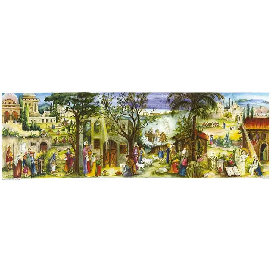 Adventscalendar Panorama 21,5x65cm