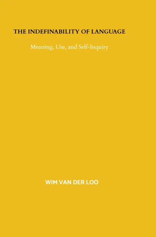 The Indefinability of Language