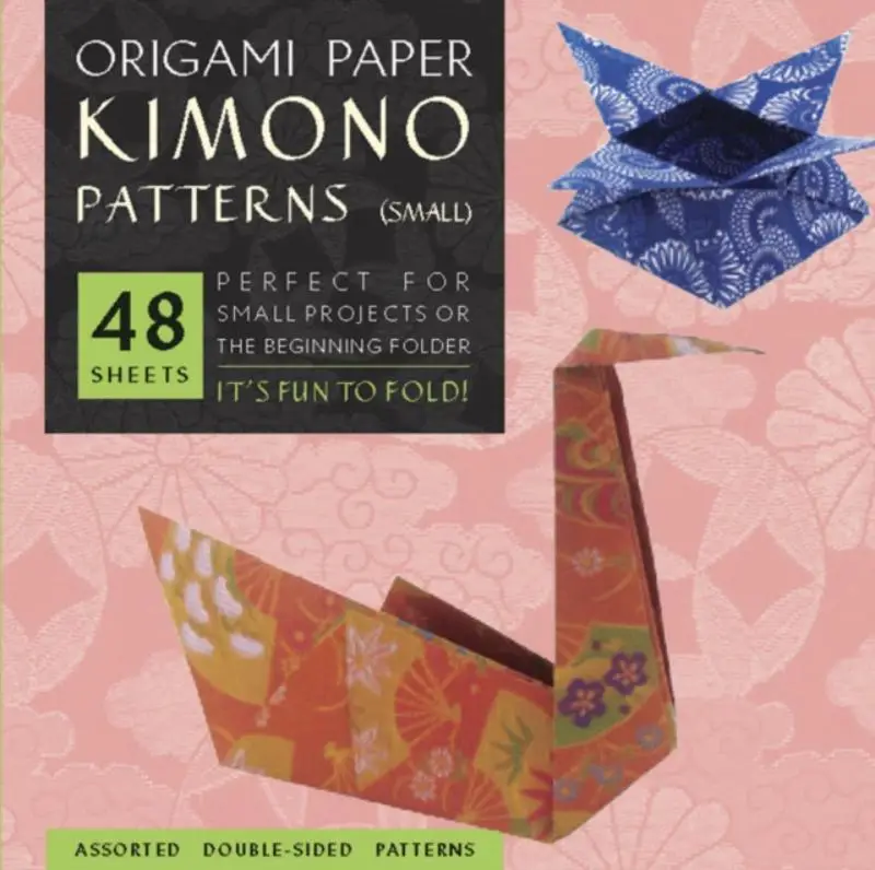 Origami Paper - Kimono Patterns - Small 6 3/4' - 48 Sheets