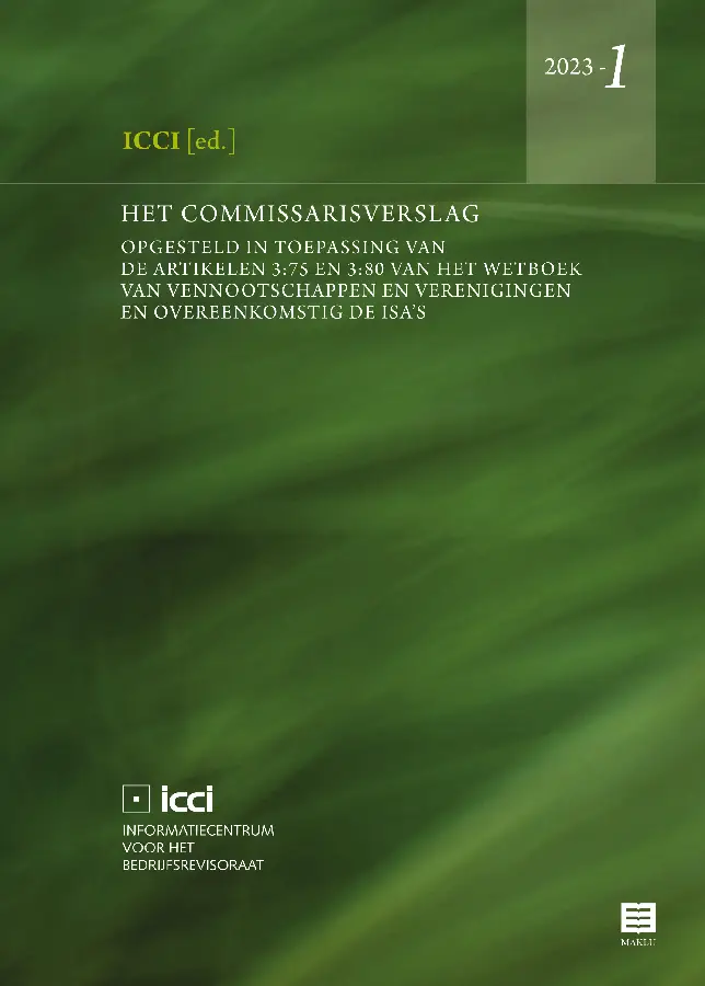 Het commissarisverslag.