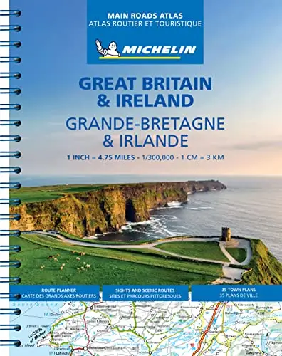 Michelin Wegenatlas Groot-Brittannië & Ierland