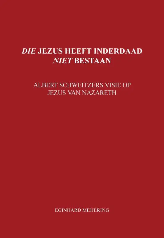Die jezus heeft inderdaad niet bestaan