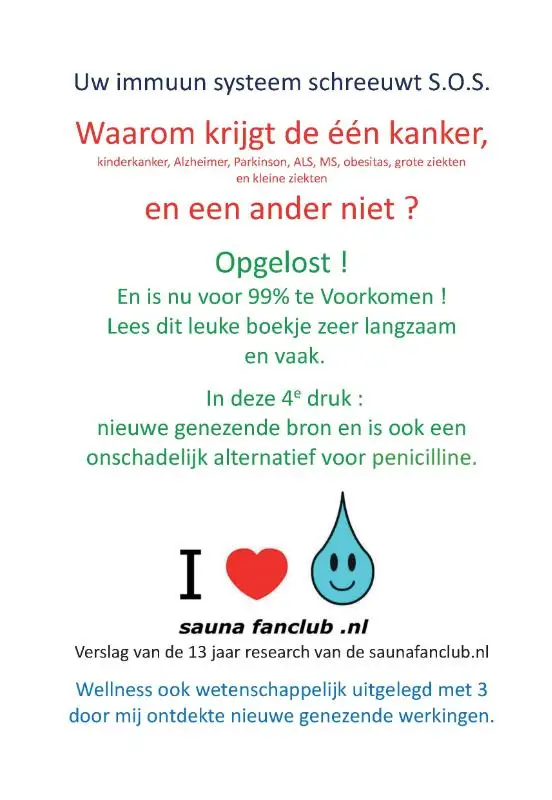 Uw immuun systeem schreeuwt S.O.S.