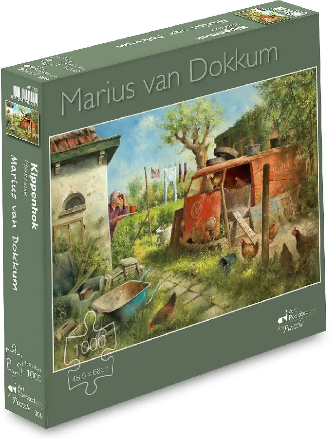 Puzzel Kippenhok (1000)