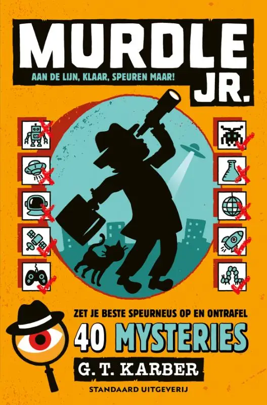 Murdle Jr Puzzelboek 2: Aan de lijn, klaar, speuren maar!