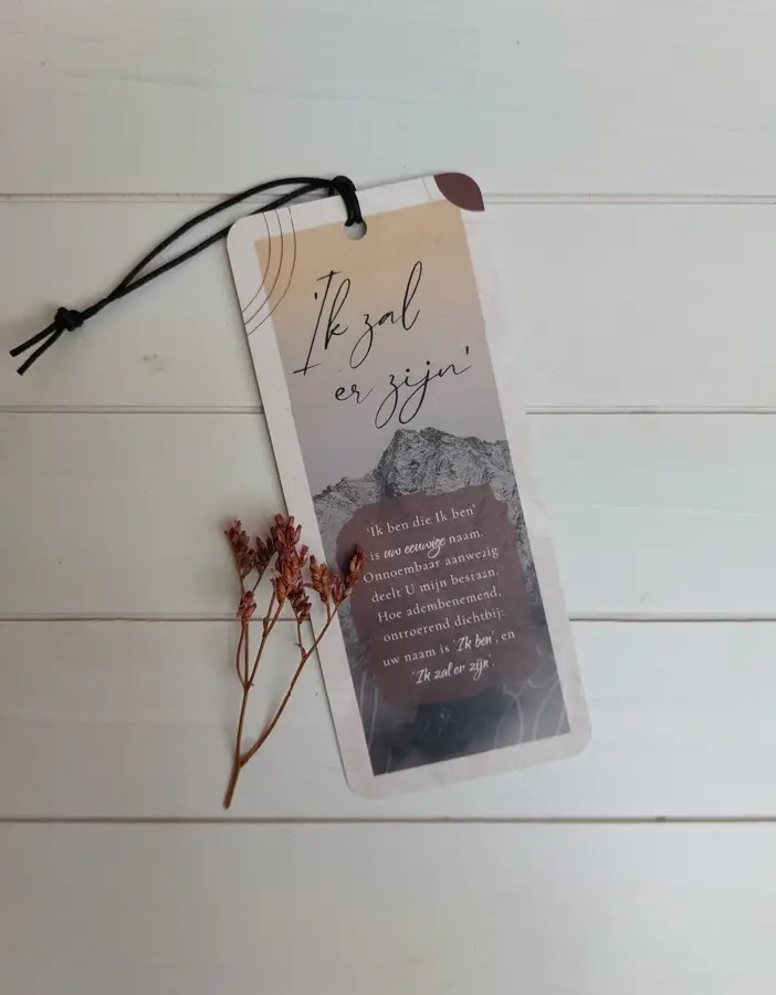 Boekenlegger Ik zal er zijn