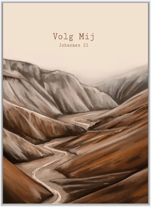 Poster A4 Volg Mij