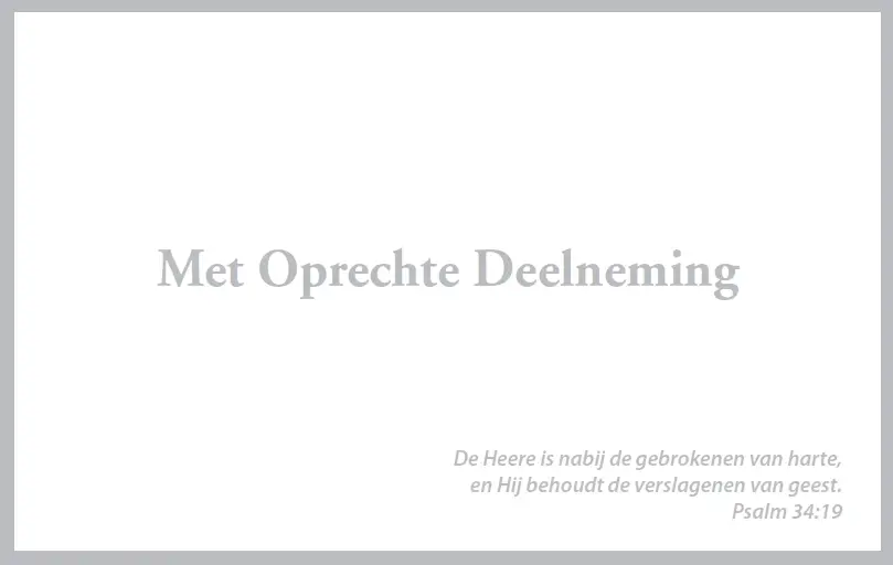 Map Rouw Grijs Met Bijbeltekst SV