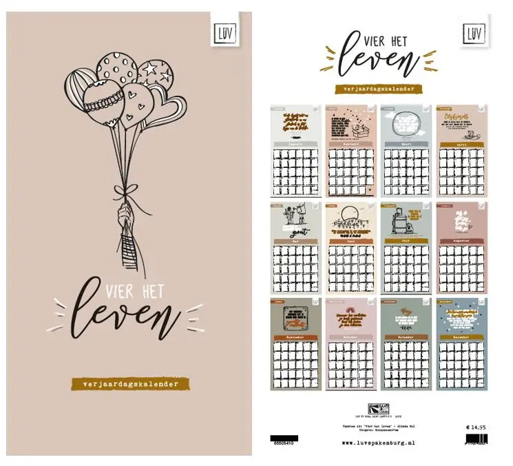 Verjaardagskalender LUV