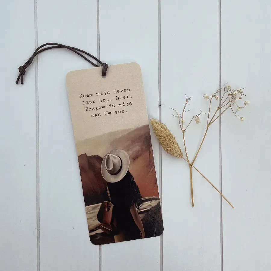 Boekenlegger: Neem mijn leven