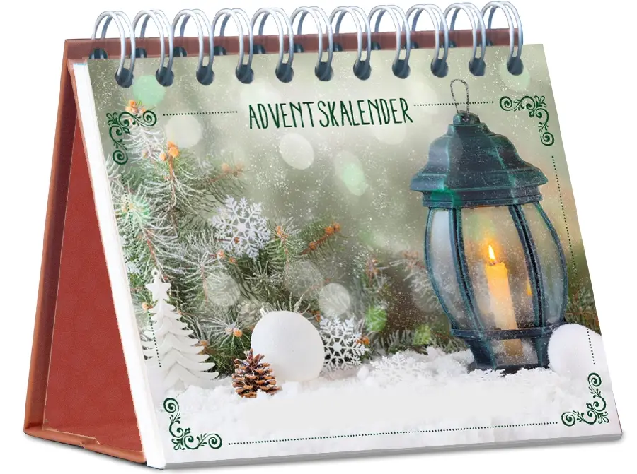 Adventskalender 26 prentbriefkaarten SV