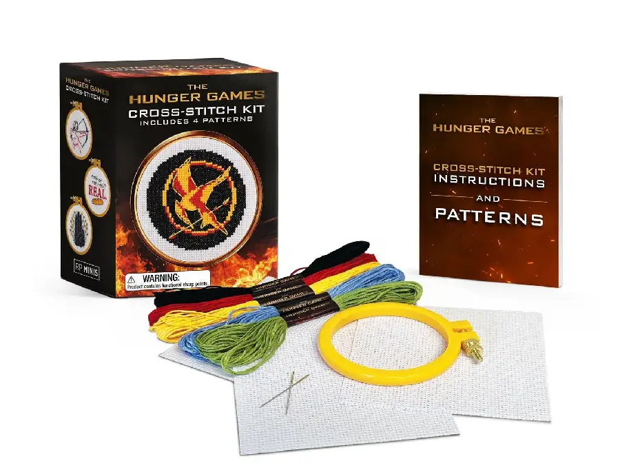 The Hunger Games Cross-Stitch Kit: Includes 4 Patterns