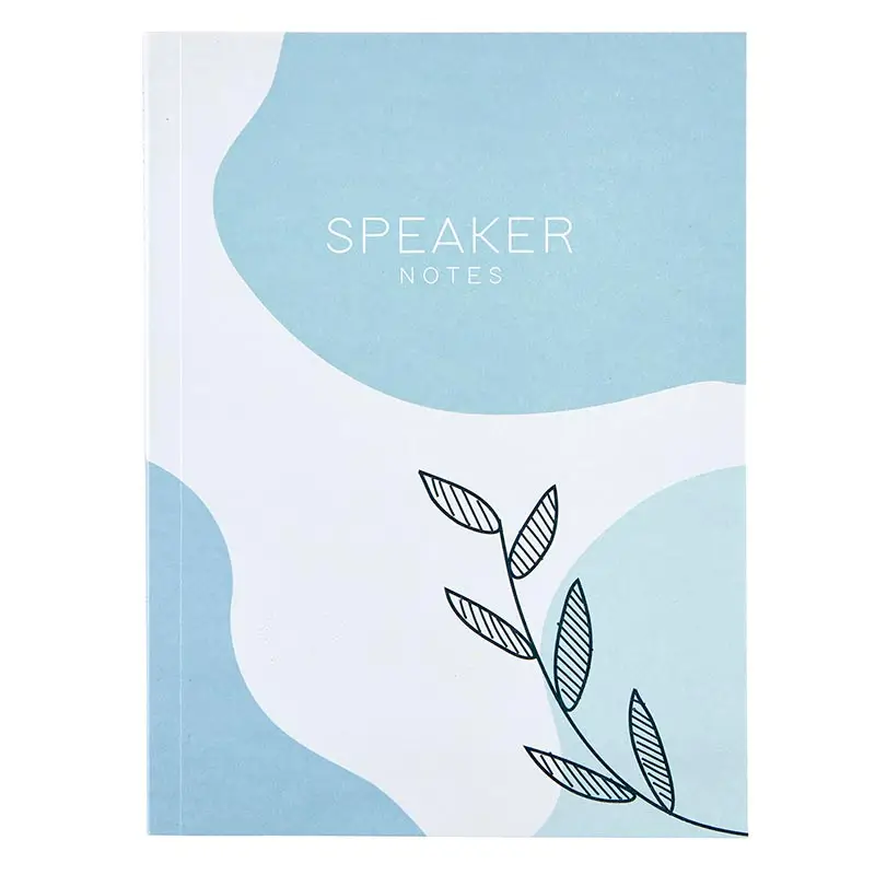 Speaker notes teal