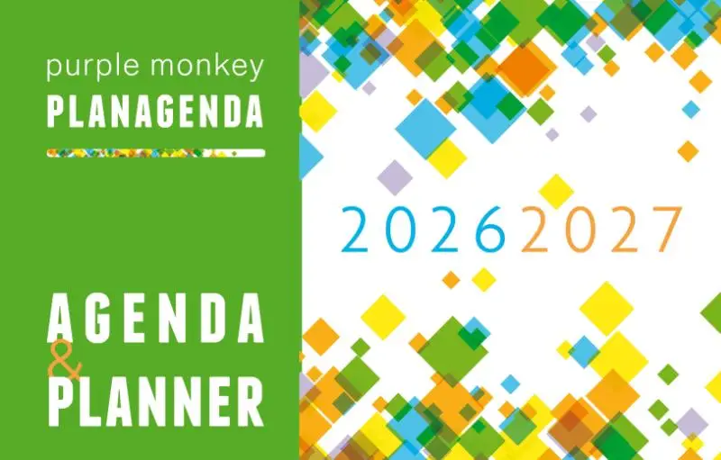 Purple Monkey planagenda 2026-2027 - standaardeditie