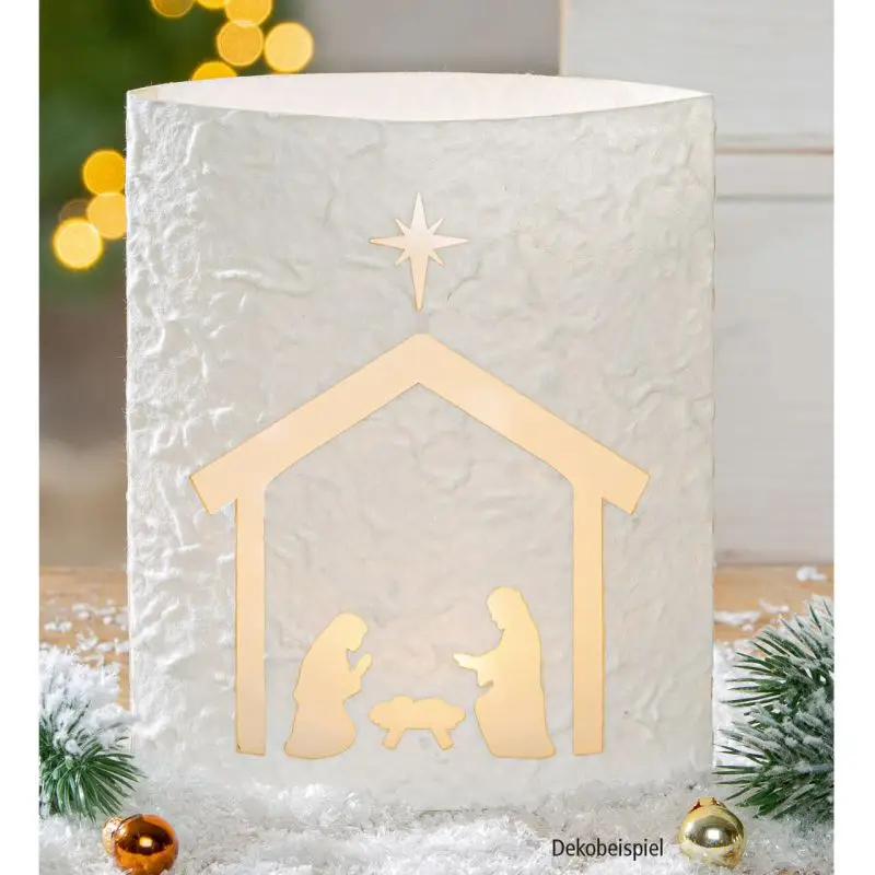 Led-Papierlantaarn Kribbe