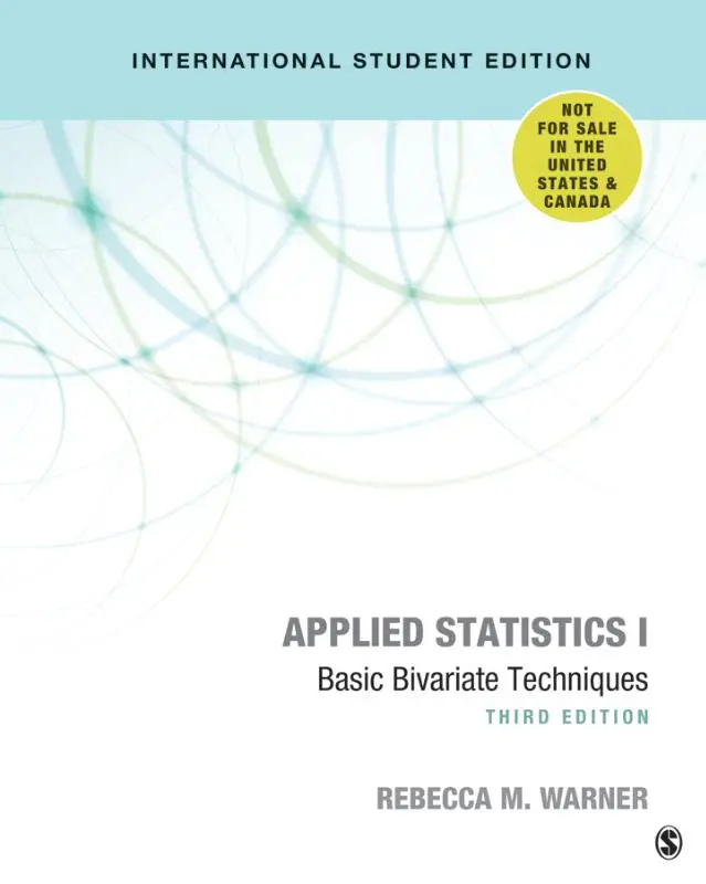Applied Statistics I - International Student Edition