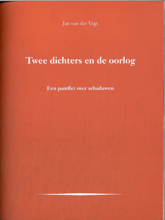Twee dichters en de oorlog