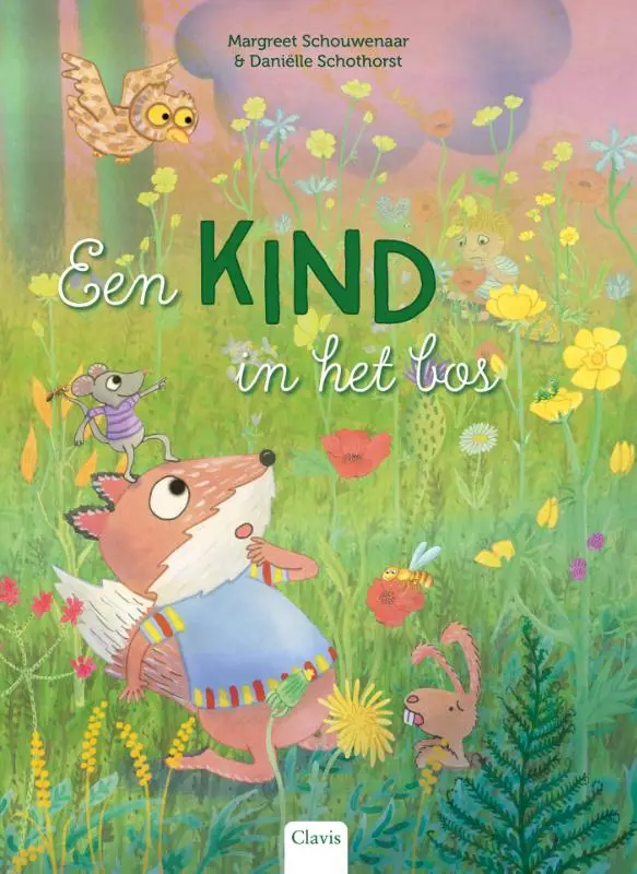 Een kind in het bos