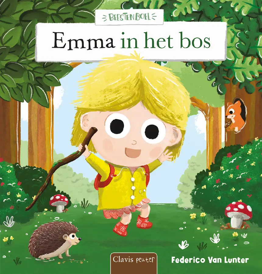 Emma in het bos