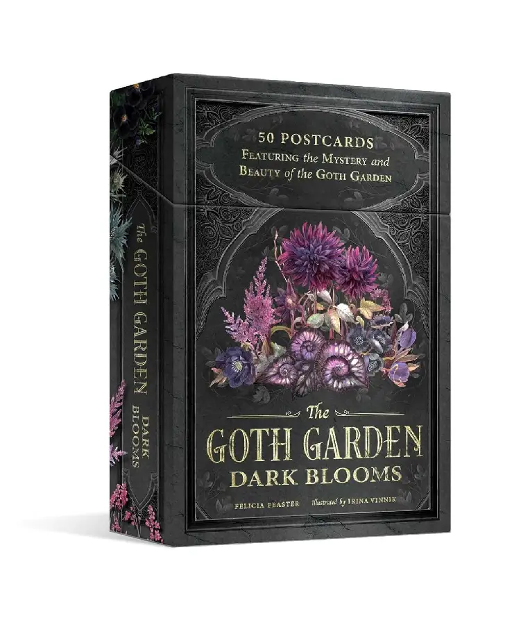 The Goth Garden: Dark Blooms: 50 Postcards