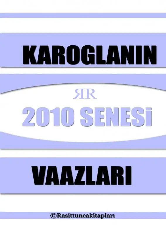 Rasit Tuncan?n 2010 Senesinde Yapt??? Tasavvufi Vaazlar
