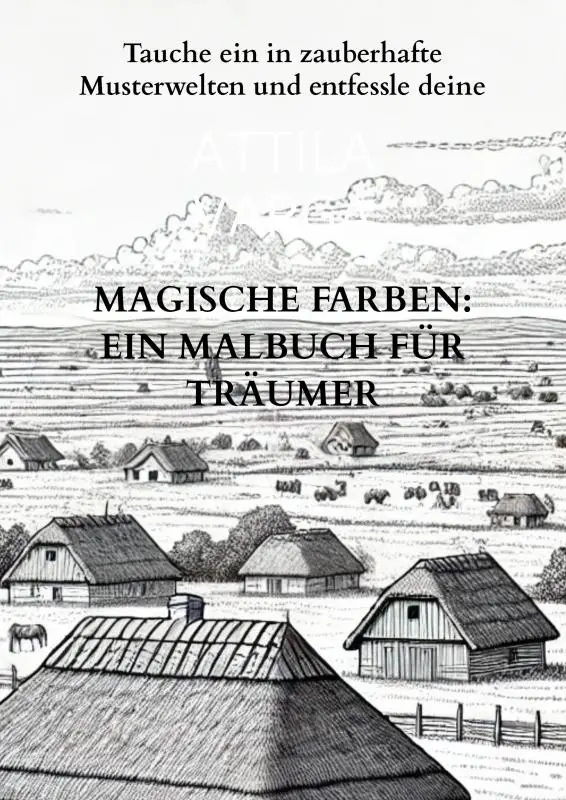 Magische Farben: Ein Malbuch für Träumer