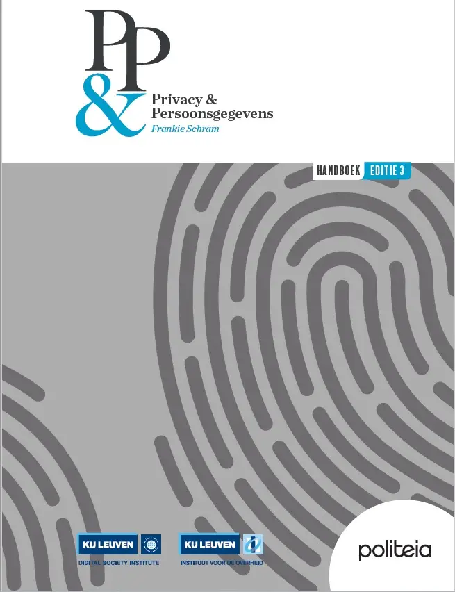 Handboek Privacy & Persoonsgegevens