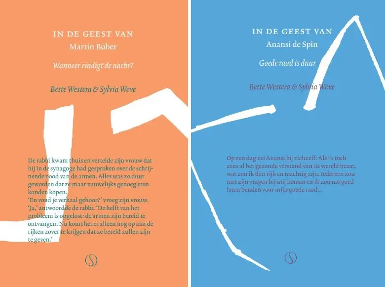 4 x In de geest van Martin Buber & 4 x In de geest van Anansi de Spin