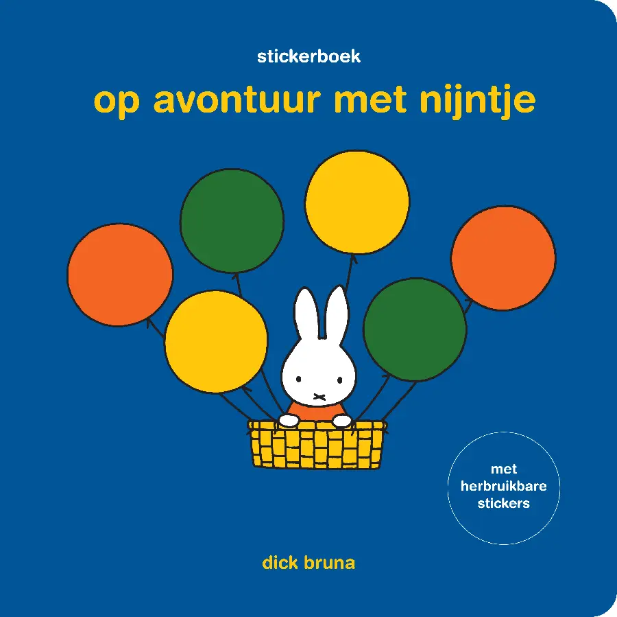 stickerboek op avontuur met nijntje