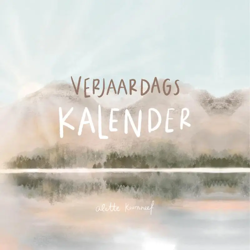 Verjaardagskalender - Nooit Alleen