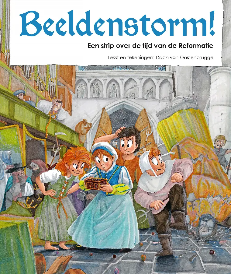 Beeldenstorm! - stripboek