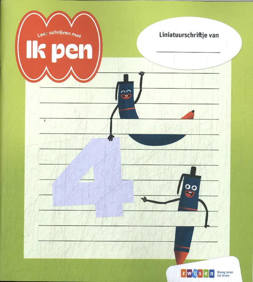 4 / Ik pen! / Liniatuurschriftje