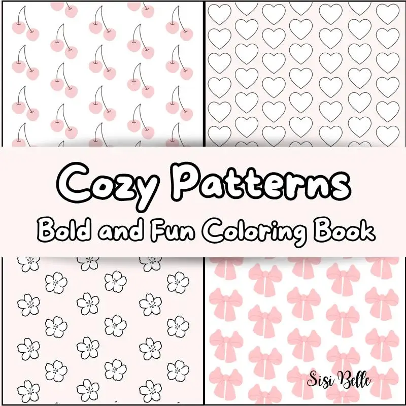 Cozy Patterns coloring book