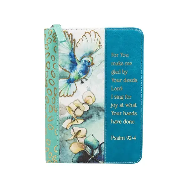 Zippered Journal For you make me glad