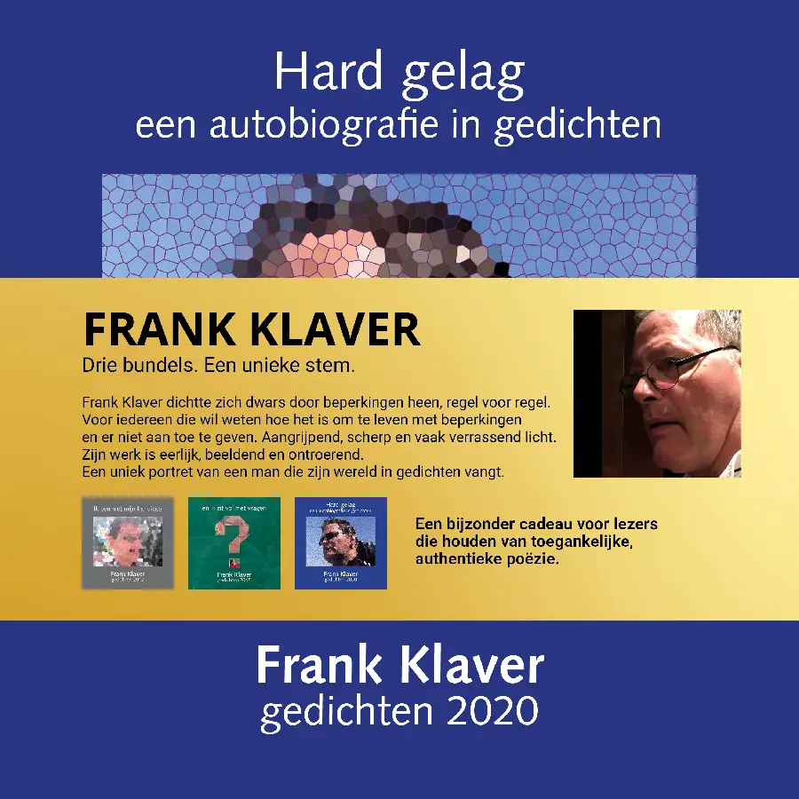 Frank Klaver Drie bundels. Een uniek stem