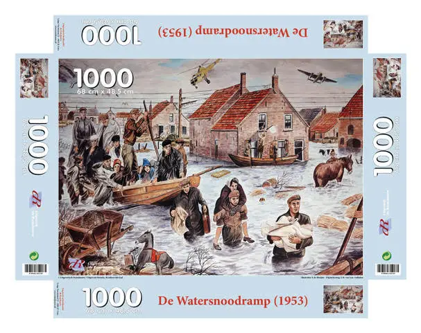 Puzzel De Watersnoodramp 1953 (1000 st.)