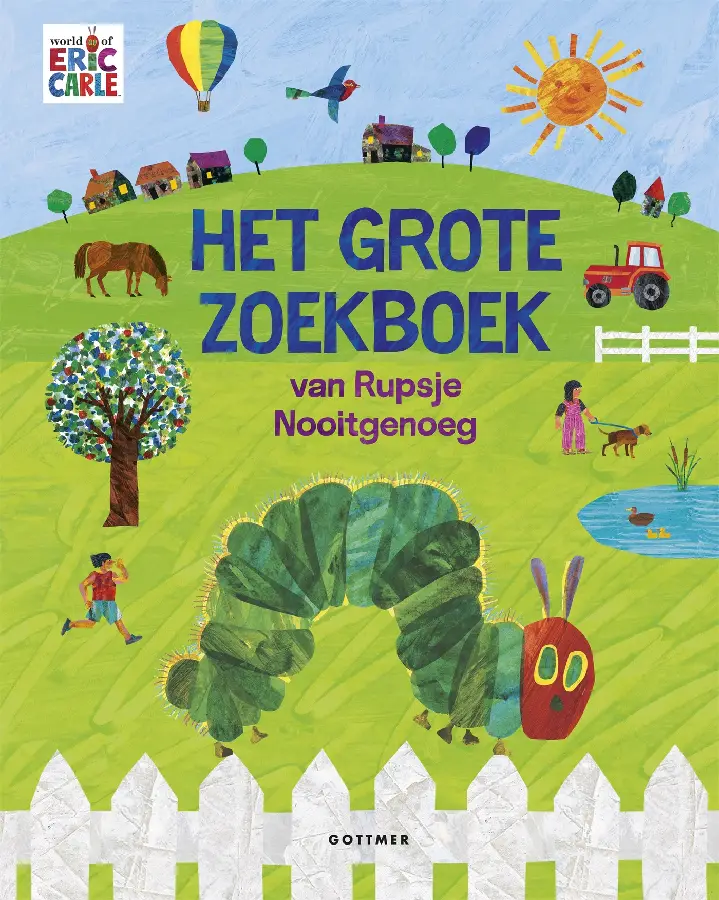 Het grote zoekboek van Rupsje Nooitgenoeg