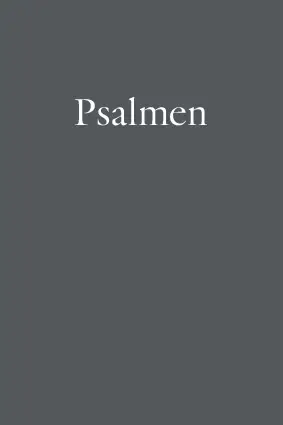 Psalmboekje
