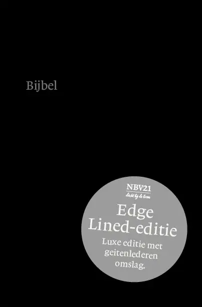 NBV21 Bijbel Edge lined-editie