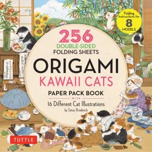 Origami Kawaii Cats Paper Pack Book