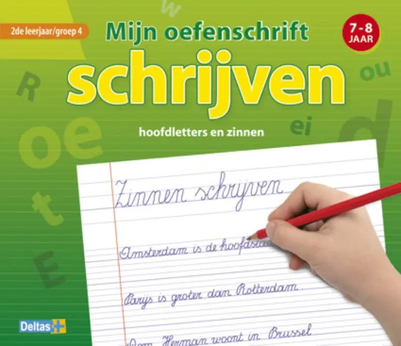 Mijn oefenschrift / Schrijven hoofdletters en zinnen