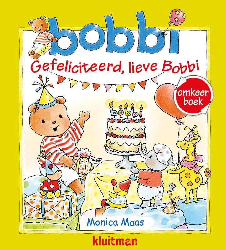 Omkeerboek gefeliciteerd lieve Bobbi/