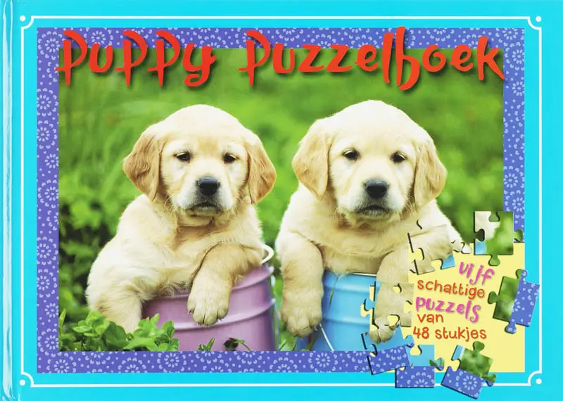 PUPPY PUZZELBOEK / DRUK 1