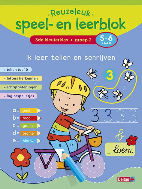 Ik leer tellen en schrijven / 3de kleuterklas; groep 2; 5-6 jaar
